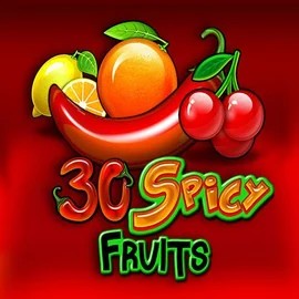Official Slots logo: 30 Spicy Fruits by Amusnet Interactive at Baxterbet Casino