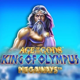 Age Of The Gods: King of Olympus Megaways logo by Origins at Baxterbet Casino