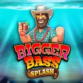 Bigger Bass Splash casino game by Pragmatic Play – featured logo at Baxterbet Casino