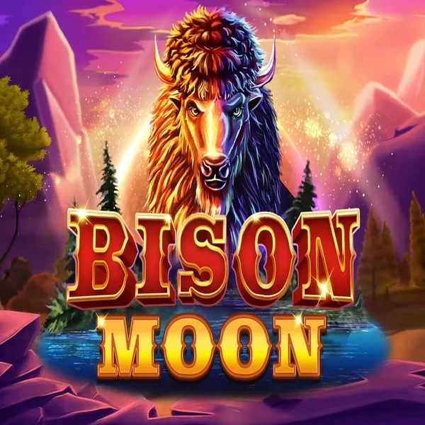 Bison Moon logo by Northern Lights Gaming at Baxterbet Casino