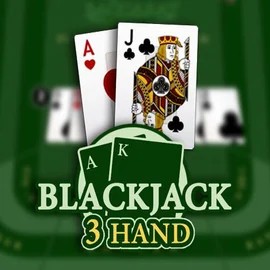 Blackjack 3H (Habanero) slot visual from Habanero available on baxter-bet.eu.com
