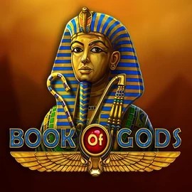 Logo of Book of Gods from BF Games at Baxterbet Casino