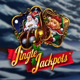 Jingle Jackpots slot logo by Dragon Gaming at Baxterbet CasinoJingle Jackpots