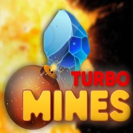Turbo Mines logo – Casino Games by Turbo Games at Baxterbet Casino